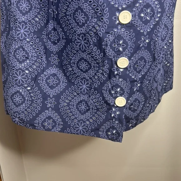 ✨SOLD✨ NWOT Zara Basics Eyelet Detail Minidress - Picture 5 of 6